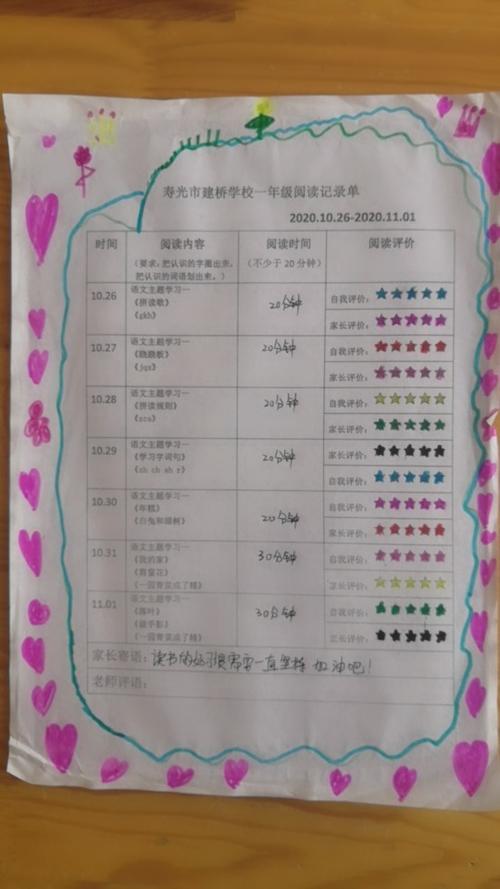 书香浸润心田,阅读伴我成长——建桥学校学院路校区一年级六班阅读