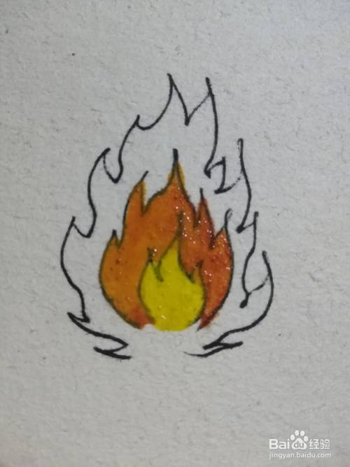 火怎么画好看又简单