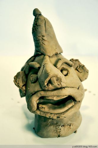 【转载】一张沧桑的脸【三年级泥塑】