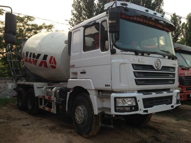 【济宁】2011年8月二手陕汽德龙水泥搅拌罐车