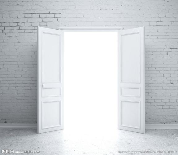 打开的门创意高清图片