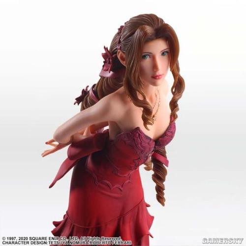 se推出最终幻想7重制版艾莉丝模型迷人五官造型还原