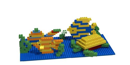 乐高9090作品———海洋世界_小朋友_乐高怎么样_积木