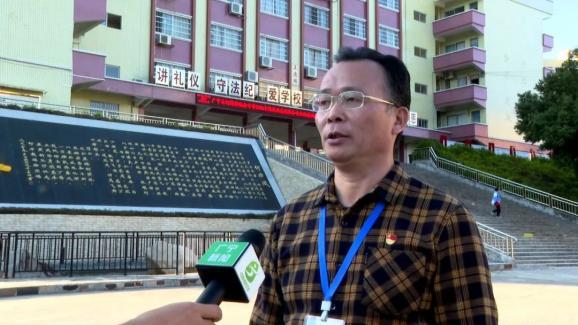 澎湃号>广宁广播电视台> 何楮铭纪念中学副校长 卢木成:演练针对性强
