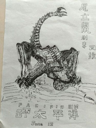 环太平洋,喜欢科幻片的怪兽!