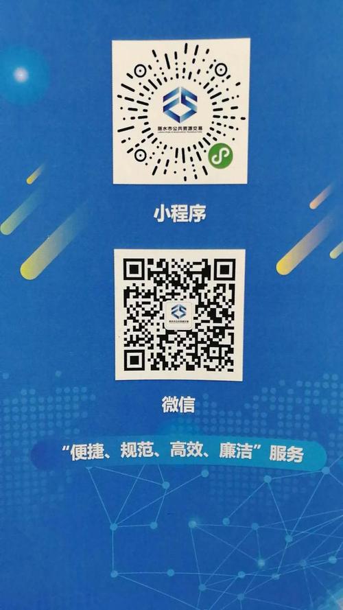 "丽水掌上交易"移动服务平台二维码
