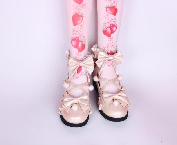 lo鞋仙女教母结缘狂响lolita鞋日系花边蝴蝶结lo鞋学生洛丽塔单鞋