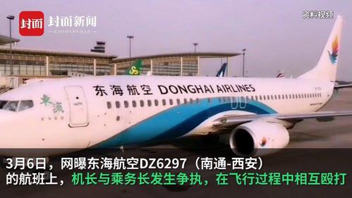 东海航空回应机组人员互殴涉及人员已停止工作