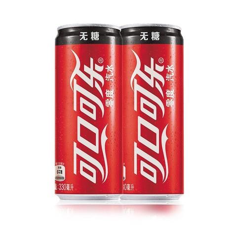 coca-cola 可口可乐 零度可乐 330ml*18瓶 *3件