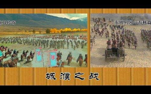 重耳传奇vs东周列国春秋篇城濮之战