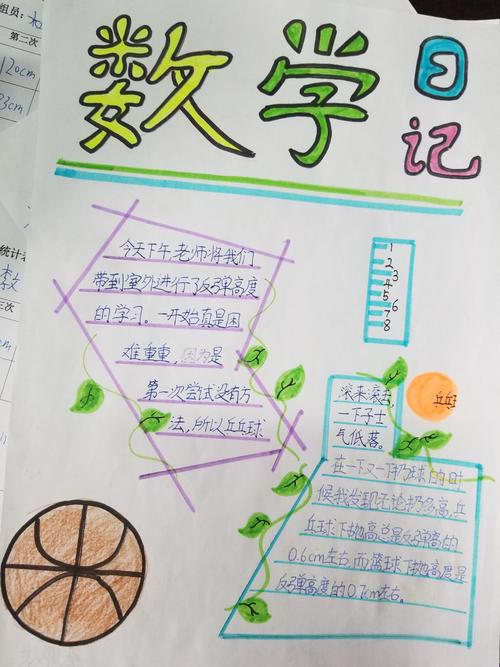 晚上作业:数学日记.同样很精彩!