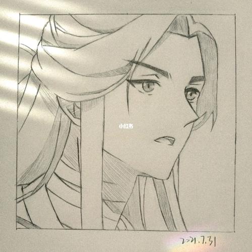 手绘 天官赐福 谢怜_手绘_临摹_文化_绘画