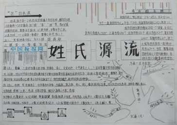关于王现状的研究报告手抄报 手抄报简单又漂亮