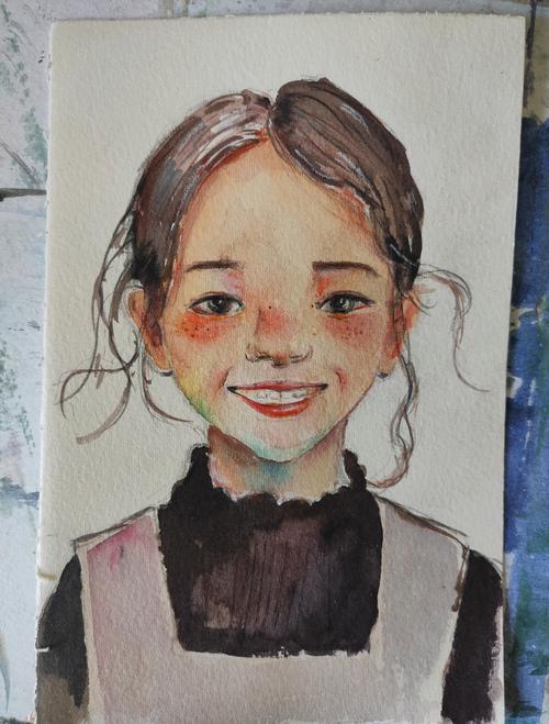 临摹,不怎么会画人像,这张算是.