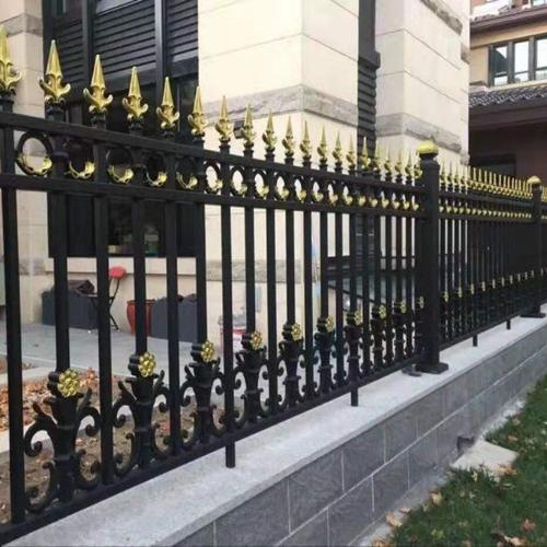 潍坊厂家直销农村院子外墙围栏自建房防护栏i小区铝艺护栏