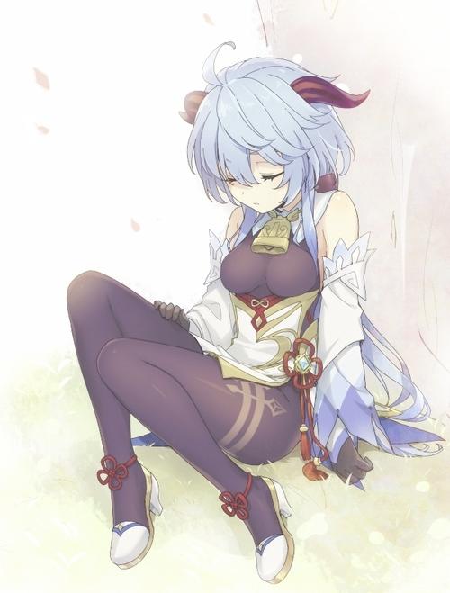 原神甘雨在璃月众人心中性格孤僻无主见是一个奇怪的小姑娘