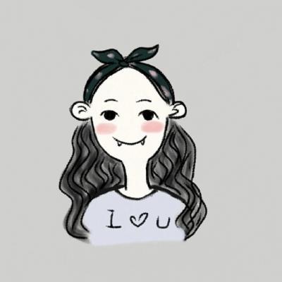 手绘可爱卡通情侣头像 向日葵的爱恋