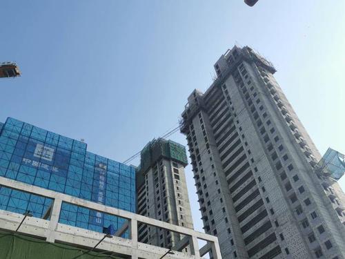 探访秦皇岛万达广场施工现场,住宅房源全部封顶!