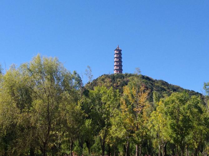 玉泉山玉峰塔倩影2018.10.6.q.