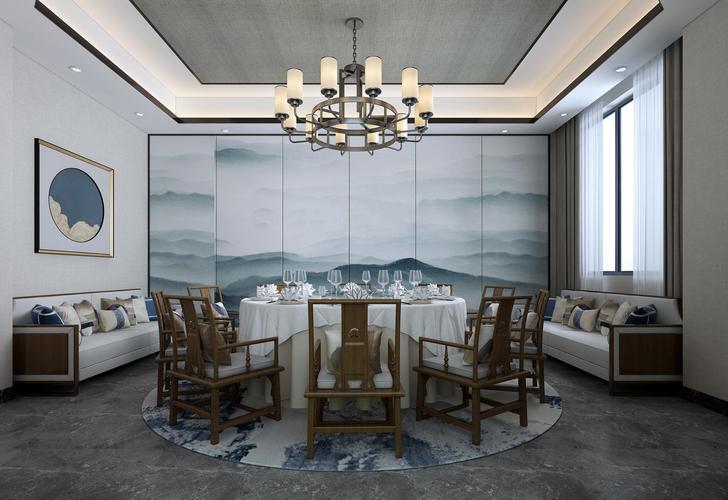 私人会所设计,茶酒会所设计,高端会所效果图,青岛别墅装修,青岛观澜