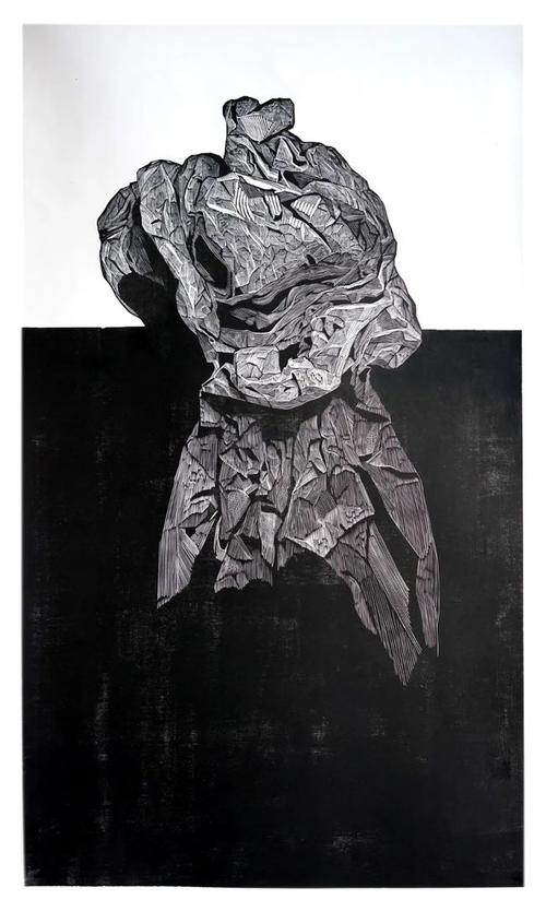 鲁迅版画奖获得者雷务武教授黑白木刻作品欣赏