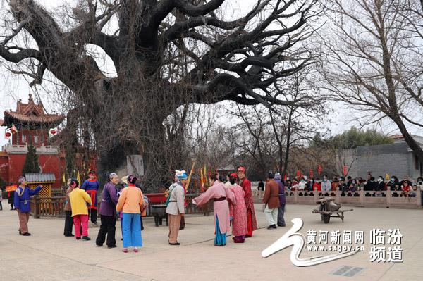 网络中国节春节洪洞大槐树景区成新春游近郊游首打卡选地