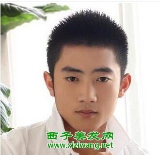 男生碎毛寸发型图片 轻松变气质男士(3)_男生发型