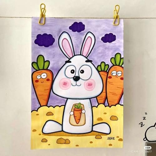 儿童画创意|多款马克笔创意画教程,内附优秀作品赏析