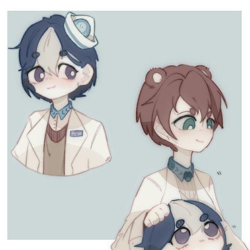 海纵拟人,皮索和谢灵通太可爱了.