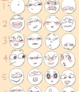 如何让手抄报画面更有趣 夸张的表情简笔画大全