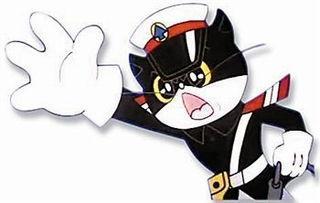 画的画法帅气的黑猫警长骑摩托儿童亲子简笔画视频幼儿动画片黑猫警长