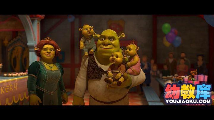 梦工场动画电影《怪物史瑞克4 shrek4 2010》国粤英三