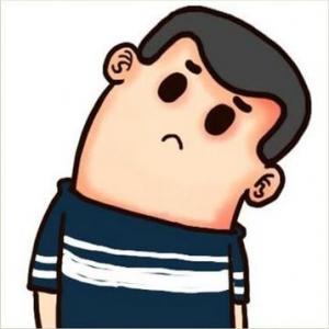 弯脖子的左边卡通头像