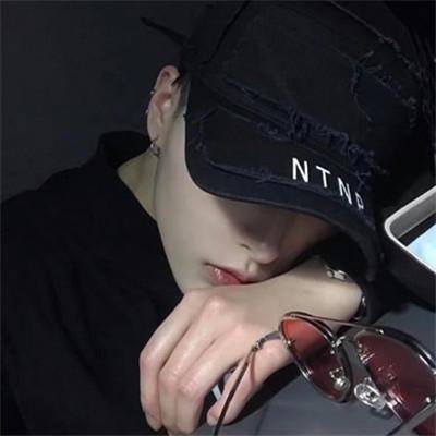 快手头像男生霸气潮流戴帽子我应在江湖悠悠饮一壶浊酒