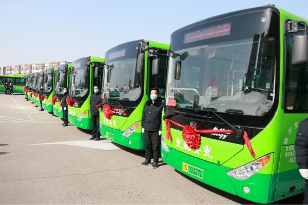 莒南县城乡公交一体化开通仪式举行-临沂市交通运输局