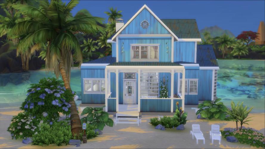 明日之后建筑 《蓝澜小屋》大波新壁纸