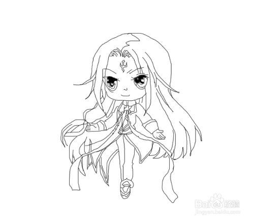 唐三怎么画 全身