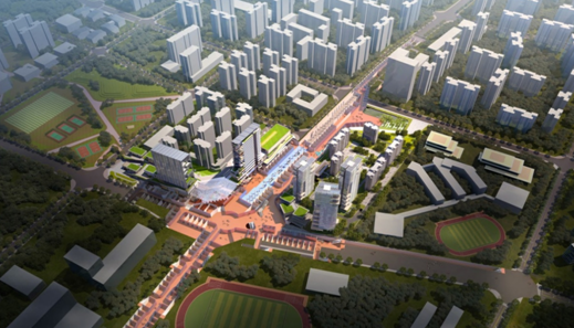 梓潼宫站tod综合开发项目效果图