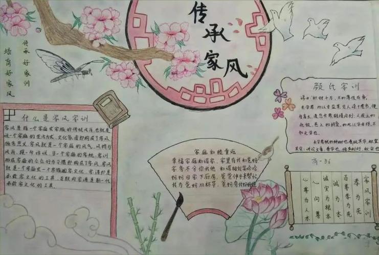家风家训手抄报