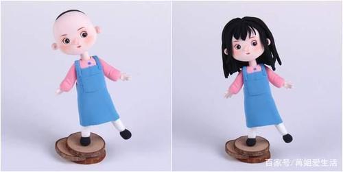 超轻粘土手工教程分解图——可爱小女孩