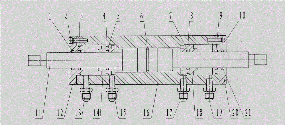 四工位双作用液压缸制造技术