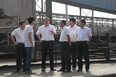 河北国控国际物流有限公司董事长李海荣一行莅临公司参观考察