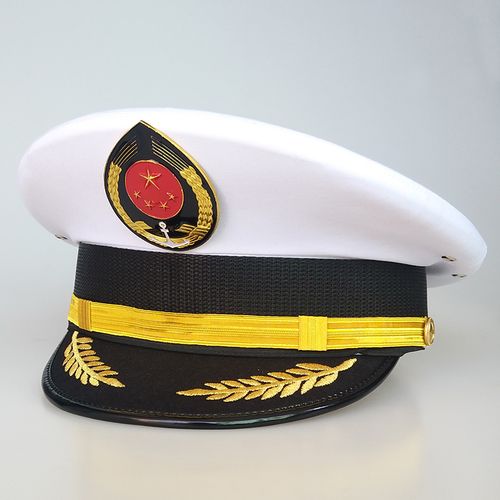 军帽船员大盖帽海军官特种兵帽子加长棒球帽男士遮阳
