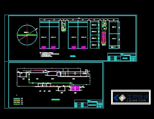 1万吨cass平面图及工艺流程图_工艺流程图/平面布置图_土木在线