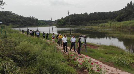 青龙湖国家湿地公园验收 - 西充县人民政府