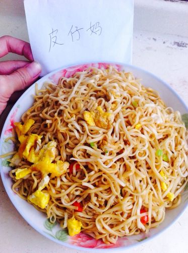 【百变面食】蛋炒面