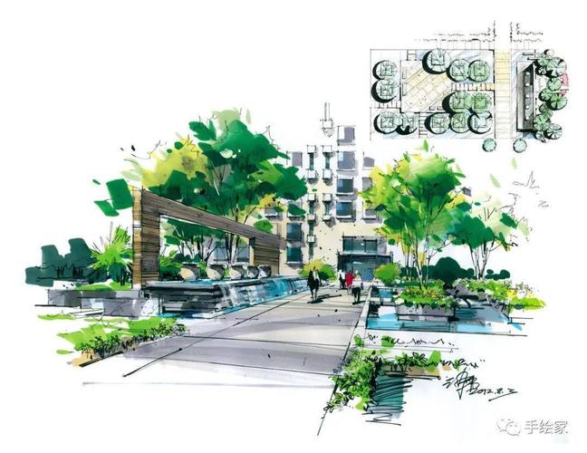 中国马克笔手绘第一人沙沛手绘是无法释怀的情感和初心