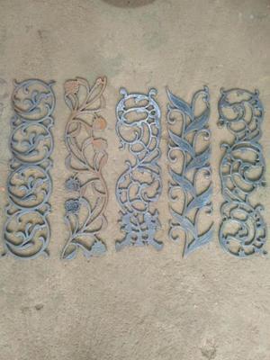 铁艺大门 配件球墨铸造铁花庭院门别墅门农村铁艺大门