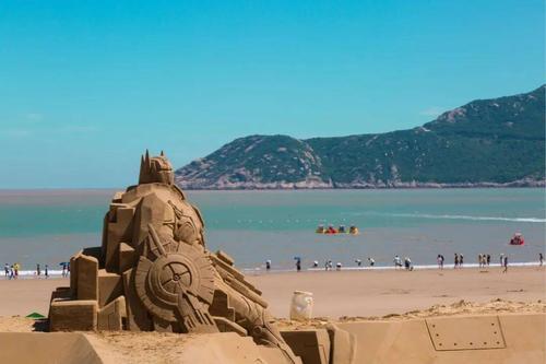 比赛地点:舟山朱家尖南沙景区海滩