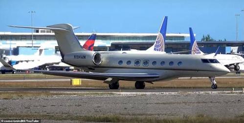 属于比尔·盖茨的湾流g650喷气式飞机之一